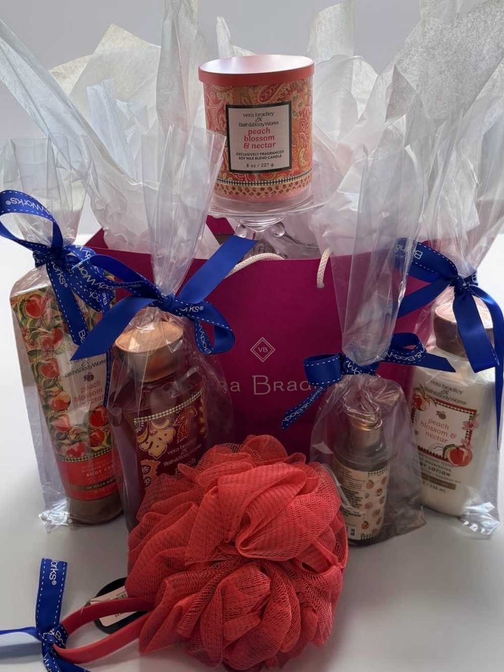 Bath & Body Works 6 Pc Vera Bradley Gift Set